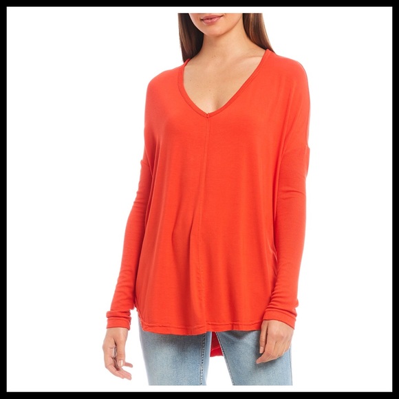 FREE PEOPLE BOHO HI-LO TEE SWING TUNIC TOP A2C - Picture 6 of 16